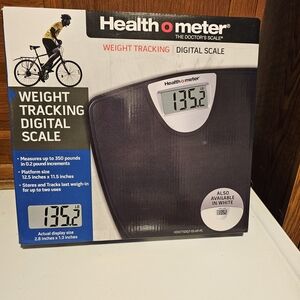 Health o meter Digital Weight Tracking Scale New In The Box